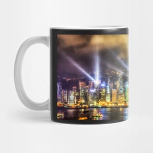 Hong Kong At Night Mug